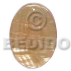 40mmx30mm mother of pearl shell (MOP) oval