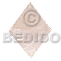 40mmx29mm natural white capiz diamond
