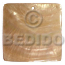 40mm square mother of pearl shell (MOP)