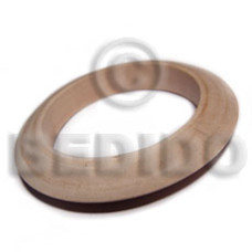 raw natural wooden bangle casing only inner diameter 70mm  ht =