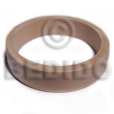 raw natural wooden bangle casing only height =18mmm  thickness= 8mm