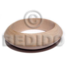 raw natural wooden bangle casing only saucer natural wood bangle 