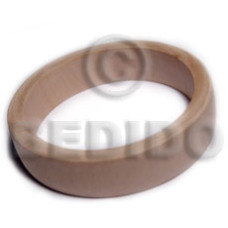raw natural wooden bangle casing only height =18mmm  thickness= 8mm