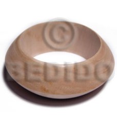 raw natural wooden bangle casing only height = 32mm  70mm inner diam