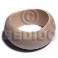 raw natural wooden bangle casing only height =35mm and 27mm  70mm in