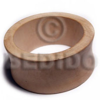 raw natural wooden bangle casing only height = 35mm  70mm inner diam