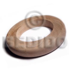 raw natural wooden bangle casing only height = 20mm 18 mm thickness