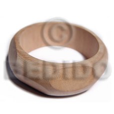 raw natural wooden bangle casing only height = 25mm  70mm inner diam