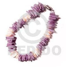 white rose dyed lilac with pink rose
