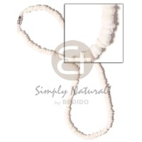 grinded white puka shell class a 4 5