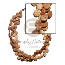 3 rows tan coco sidedrill