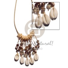 spaghetti choker dangling sigay and hammershell