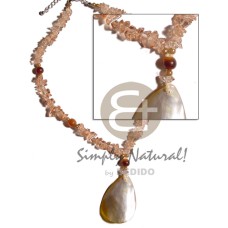 clear stone crystals in brown tones with