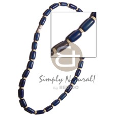 navy blue buri tube with white coco