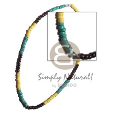 yellowithaqua green black 4 5 coco Pokalet