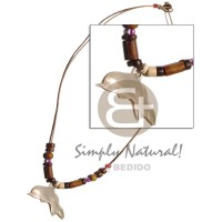 wax cord with coco Pokalet wood and tube