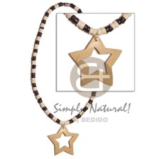 4 5mm black bleach coco Pokalet with star coco