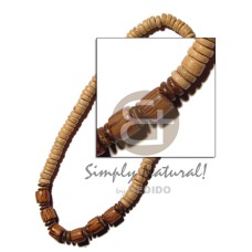 elastic 7 8 mm coco Pokalet natural with