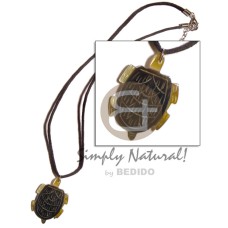 45mm turtle mother of pearl shell (MOP) with carved skin in