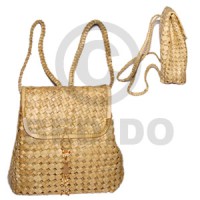 pandan eyelet packbag medium 10x4x11 in handle