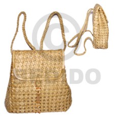 pandan eyelet packbag medium 10x4x11 in handle