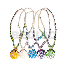 30 pcs 4 5mm coco with white rose shells and glass beads with 50mm resin flower resin wholesale lot